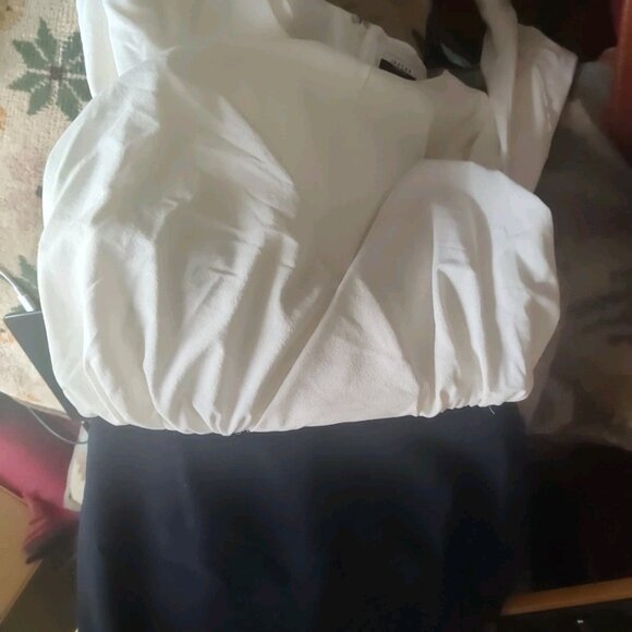 Jaeger Dress Wool Skirt Viscose Top US 6 UK 8 EUR 36 Beautiful Lined Twist - Picture 15 of 15